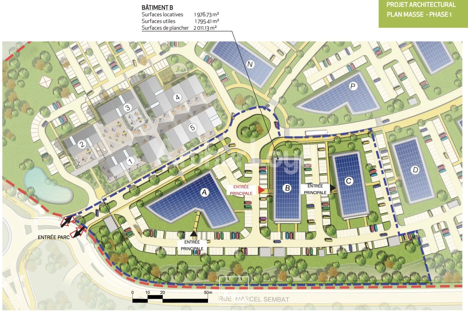 Bureaux - Location - LESQUIN - 59810 - 640.36-1976.73 - 7721670