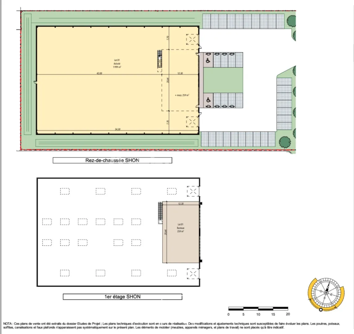 Locaux d'activité & Entrepôts - Vente - LA CHAPELLE D'ARMENTIERES - 59930 - 2258-2258 - 7721714