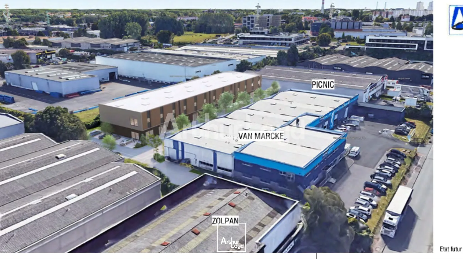 Locaux d'activité & Entrepôts - Location - WASQUEHAL - 59290 - 474-2075 - 7721836