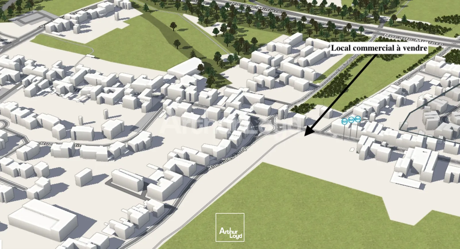 Locaux commerciaux - Vente - NOYELLES GODAULT - 62950 - 118.2-118.2 - 7722186