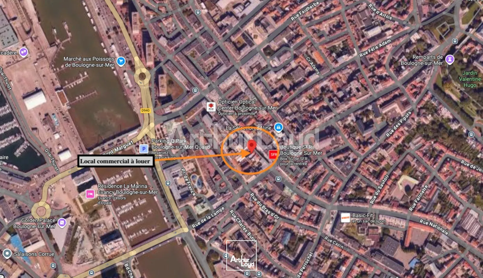 Locaux commerciaux - Location - BOULOGNE SUR MER - 62200 - 210-210 - 7722944