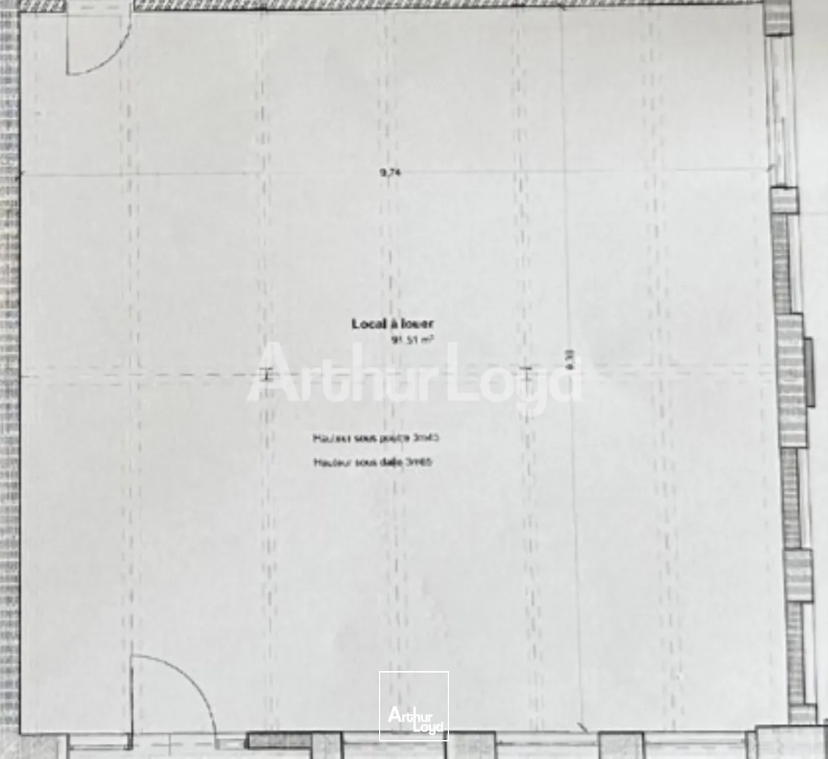 Bureaux - Location - HELLEMMES LILLE - 59260 - 95-410 - 7723301