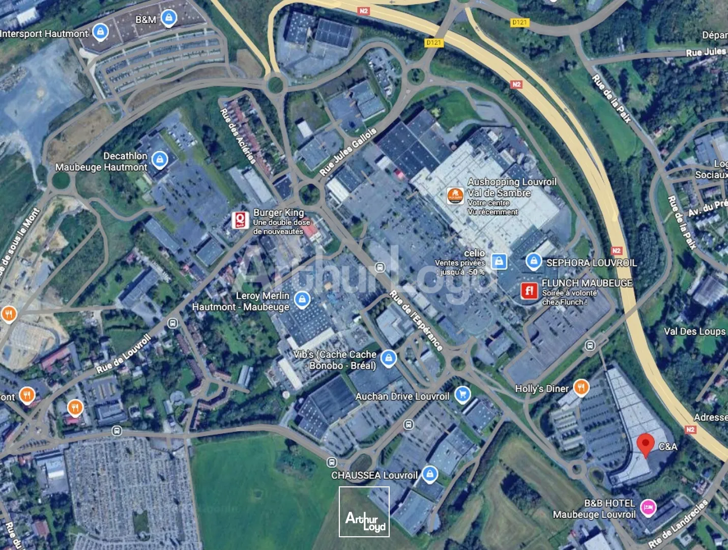 Locaux commerciaux - Location - LOUVROIL - 59720 - 1304-1304 - 7723443