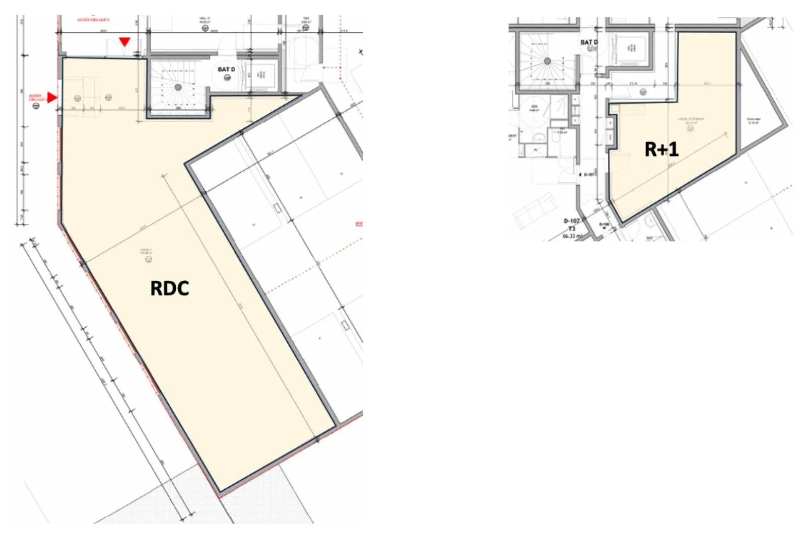 Locaux commerciaux - Location - SAINT ANDRE LEZ LILLE - 59350 - 145.96-529.64 - 7723621