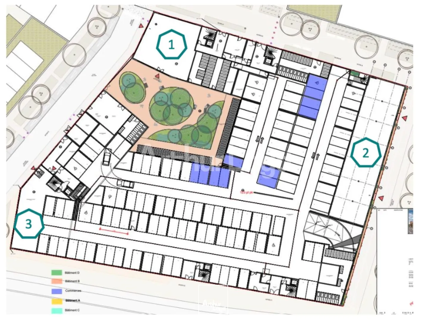 Locaux commerciaux - Location - SAINT ANDRE LEZ LILLE - 59350 - 145.96-529.64 - 7723620