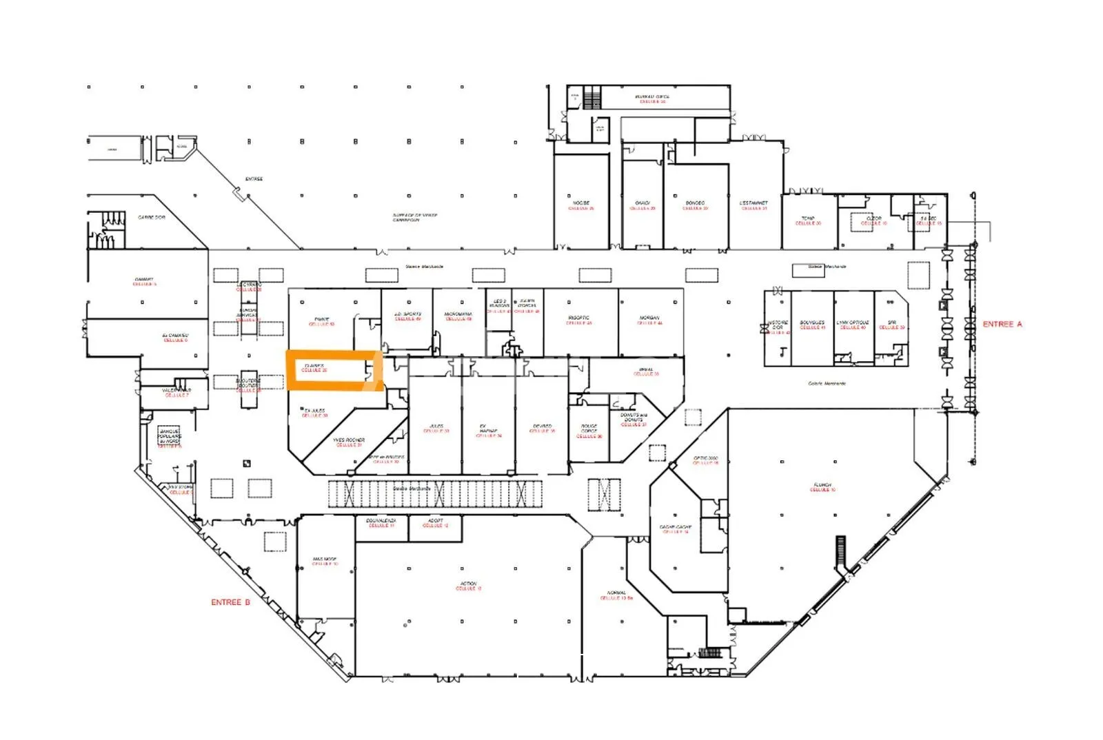 Locaux commerciaux - Location - SAINT ANDRE LEZ LILLE - 59350 - 145.96-529.64 - 7723623