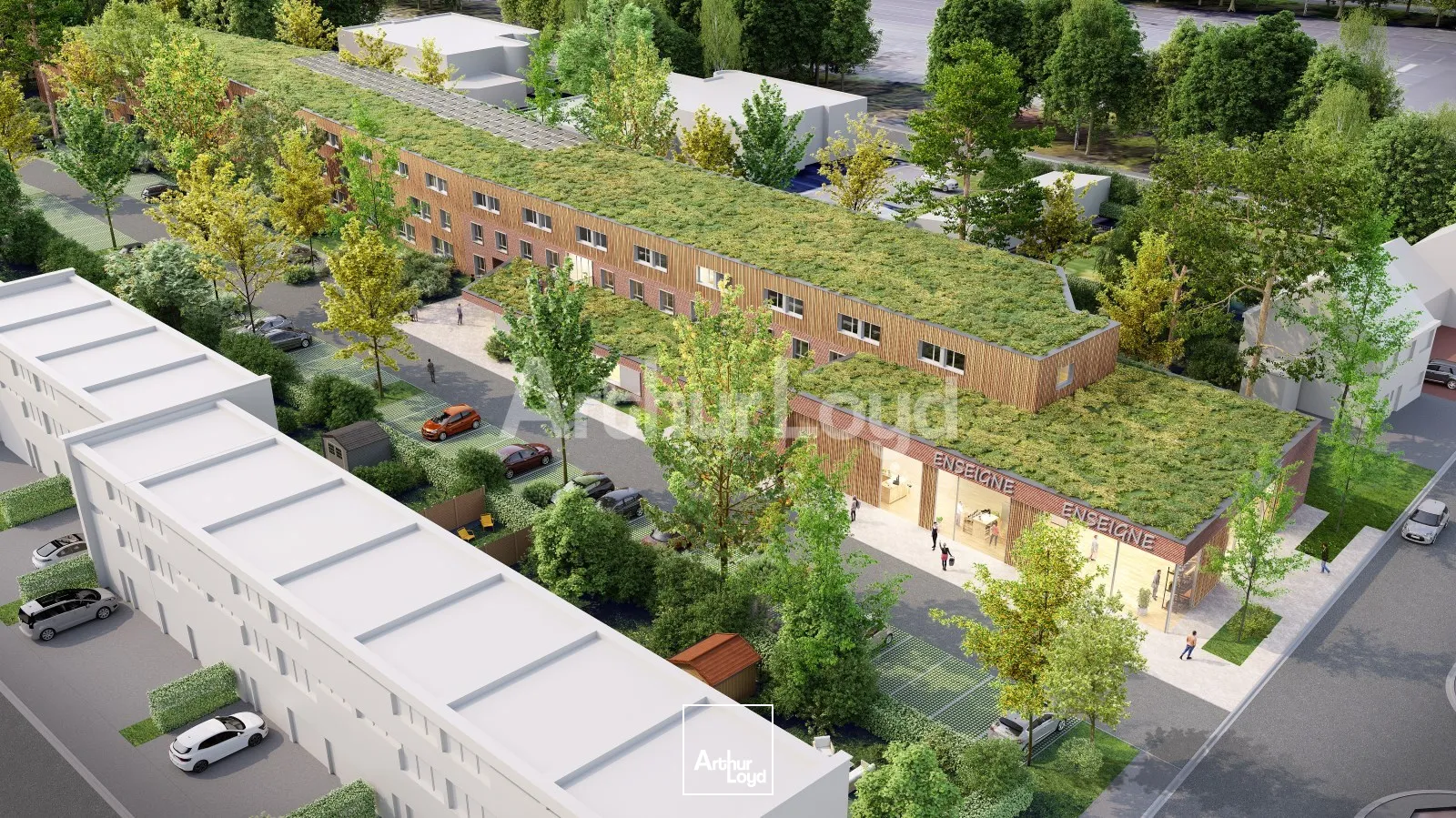 Locaux commerciaux - Location - VILLENEUVE D'ASCQ - 59650 - 396-396 - 7723643