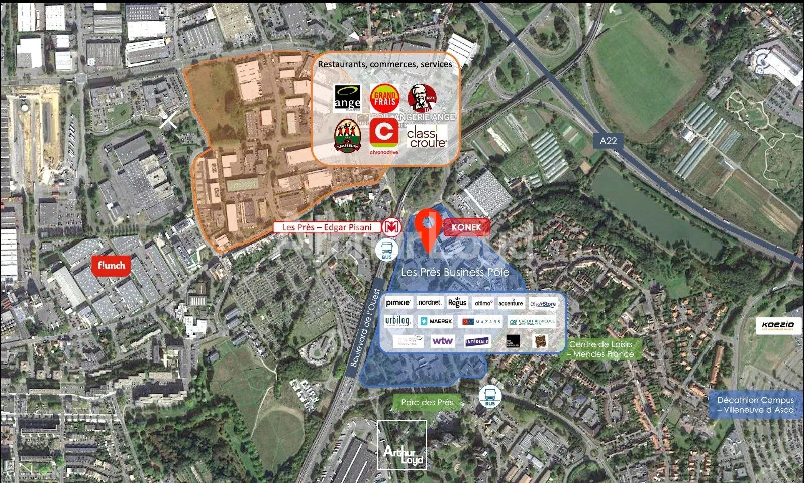 Bureaux - Location - VILLENEUVE D'ASCQ - 59650 - 82-7710 - 7723683