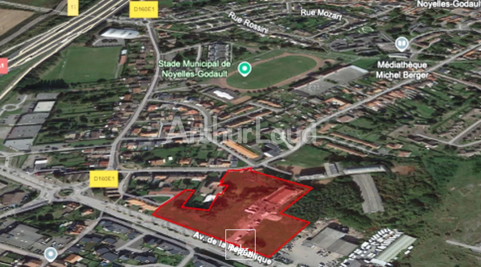 Locaux commerciaux - Vente - NOYELLES GODAULT - 62950 - 254-1932 - 7723855