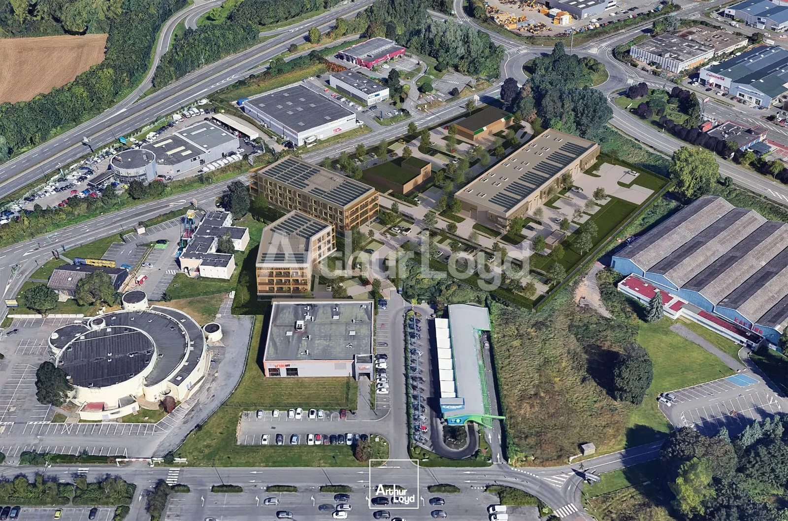 Bureaux - Location - ENNETIERES EN WEPPES - 59320 - 175.19-6916.81 - 7724077