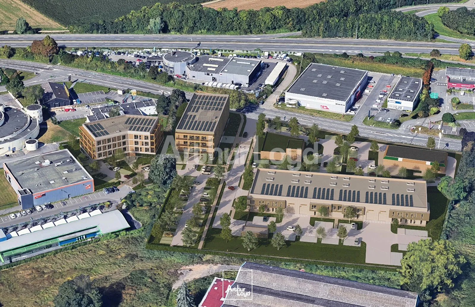 Bureaux - Location - ENNETIERES EN WEPPES - 59320 - 175.19-6916.81 - 7724078