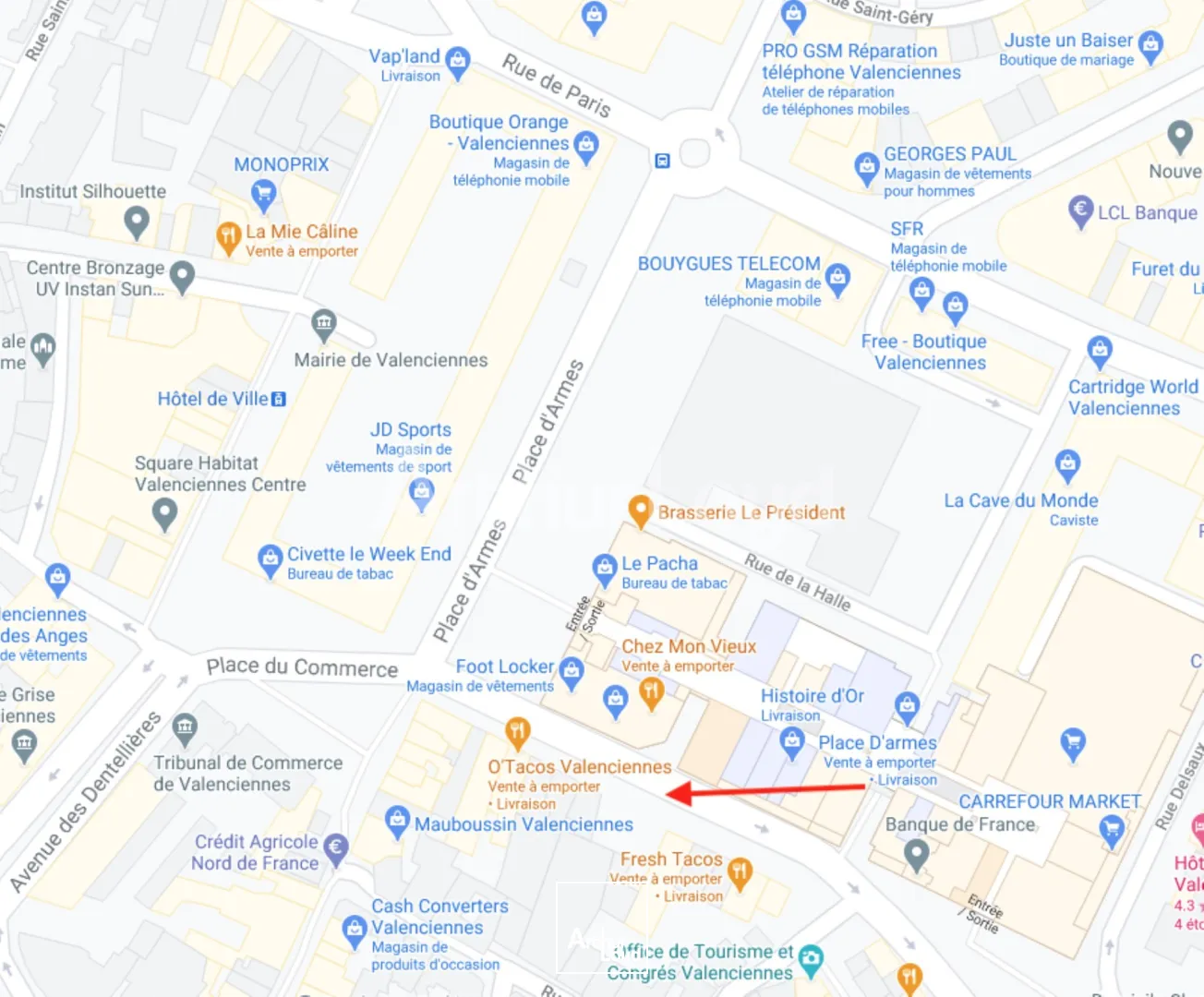 Locaux commerciaux - Location - VALENCIENNES - 59300 - 130-130 - 7724505