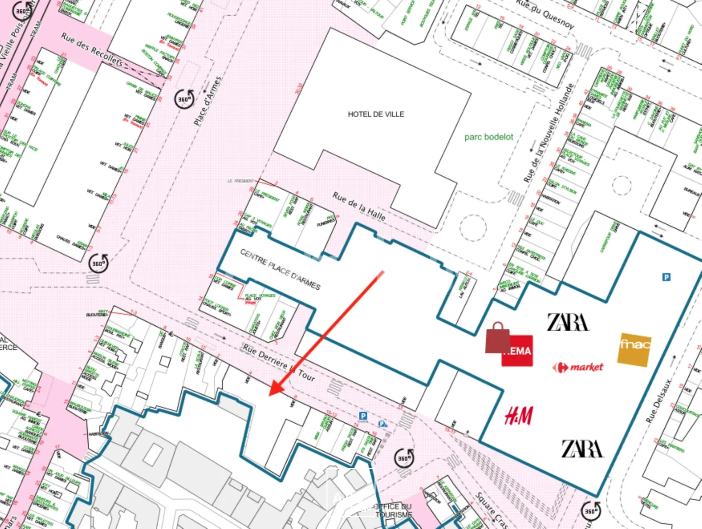 Locaux commerciaux - Location - VALENCIENNES - 59300 - 130-130 - 7724503