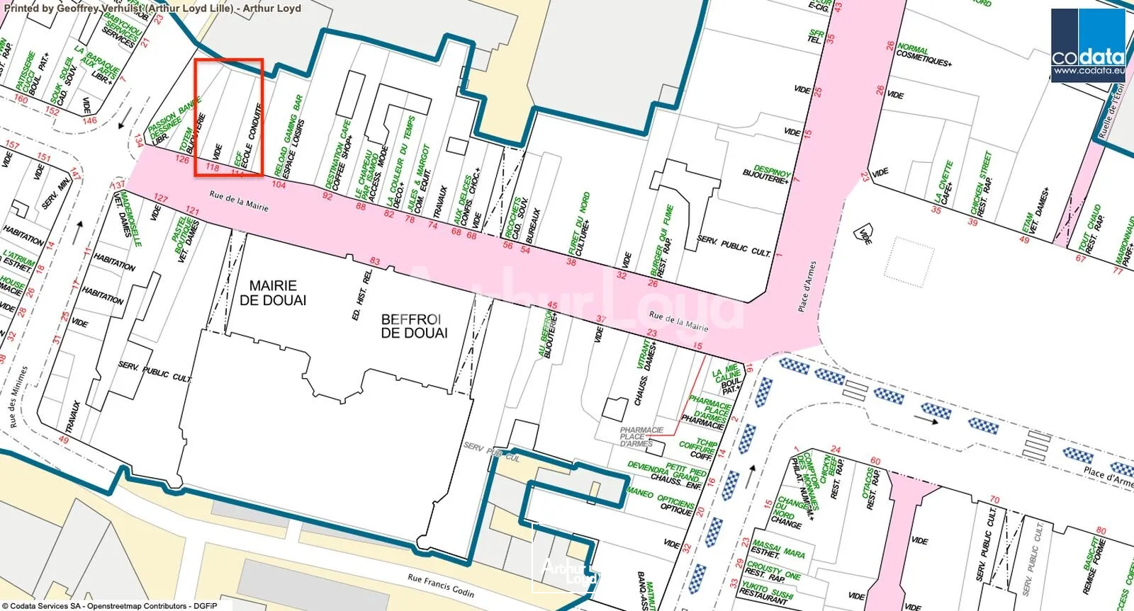 Locaux commerciaux - Location - DOUAI - 59500 - 122-122 - 7724589