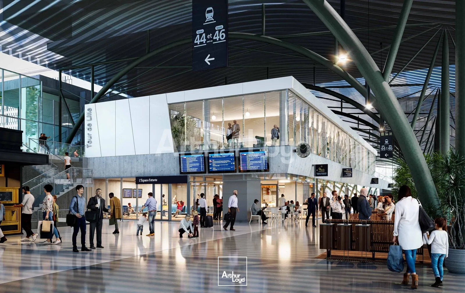 Bureaux - Location - EURALILLE - 59777 - 196.44-8799.02 - 7724837