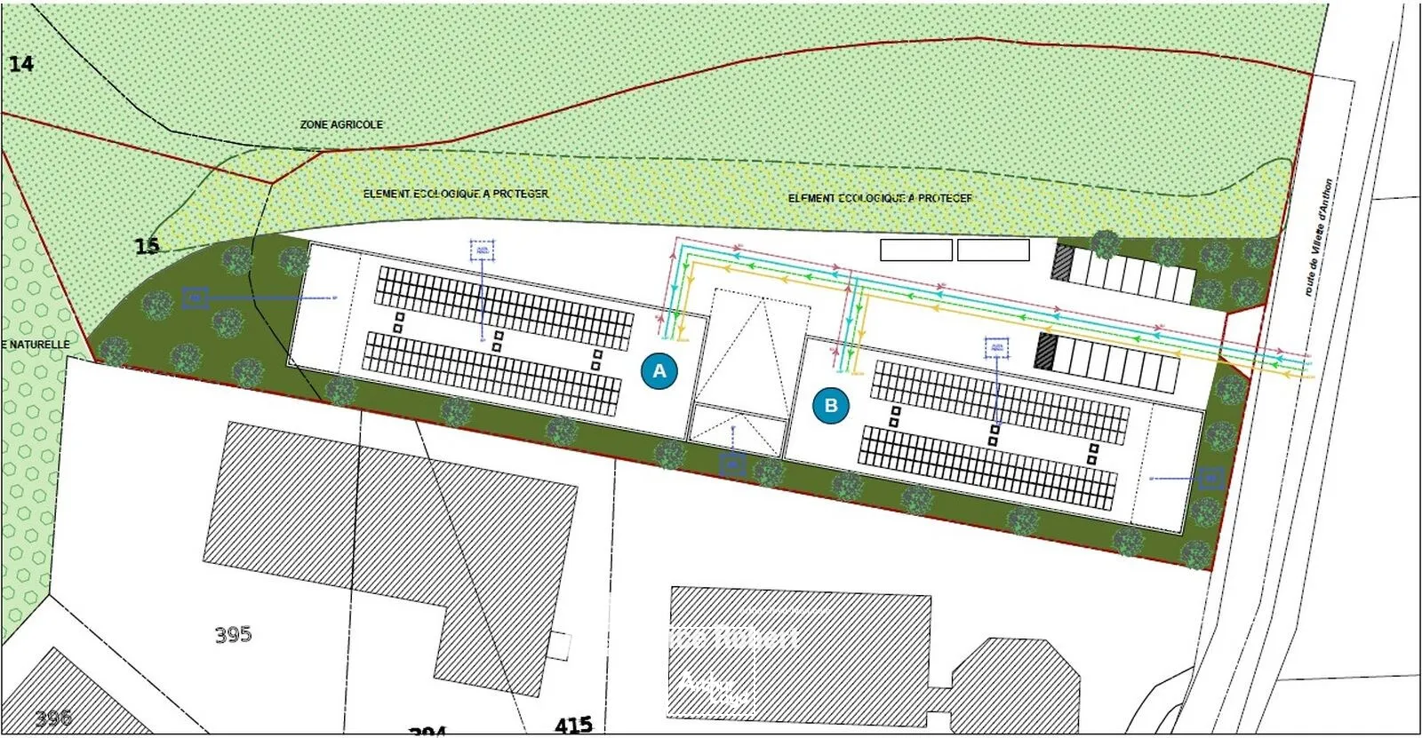 Locaux d'activité & Entrepôts - Location - JANNEYRIAS - 38280 - 1100-2200 - 7726081
