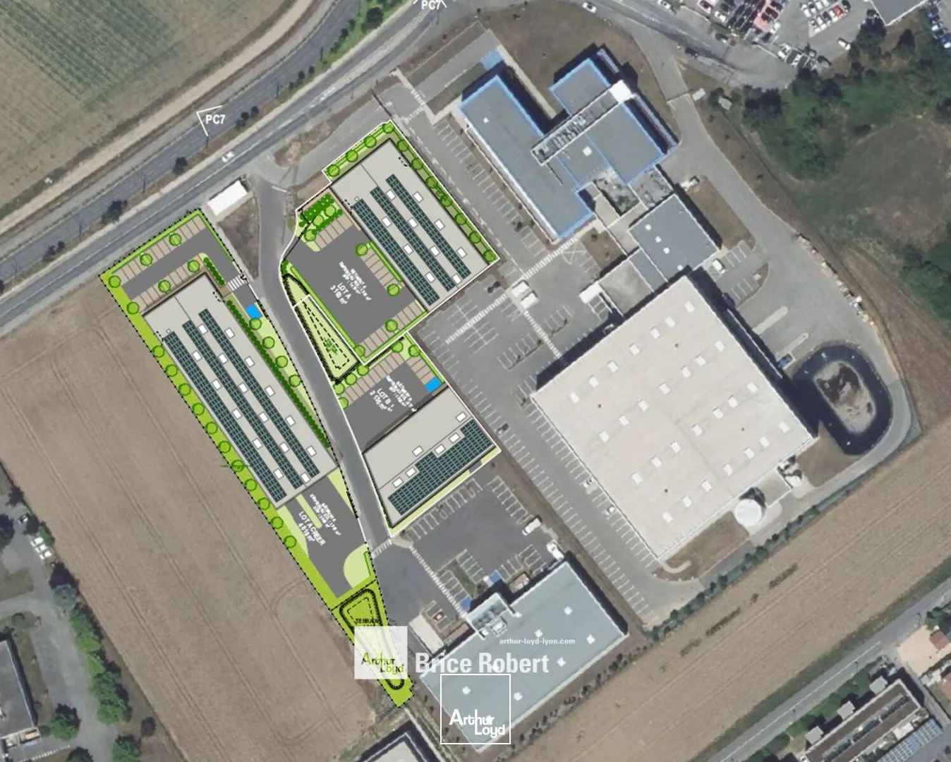 Locaux d'activité & Entrepôts - Vente - RILLIEUX LA PAPE - 69140 - 2150-2150 - 7728099