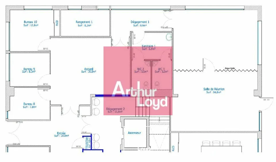 Bureaux - Vente - RIOM - 63200 - 155-155 - 7728225