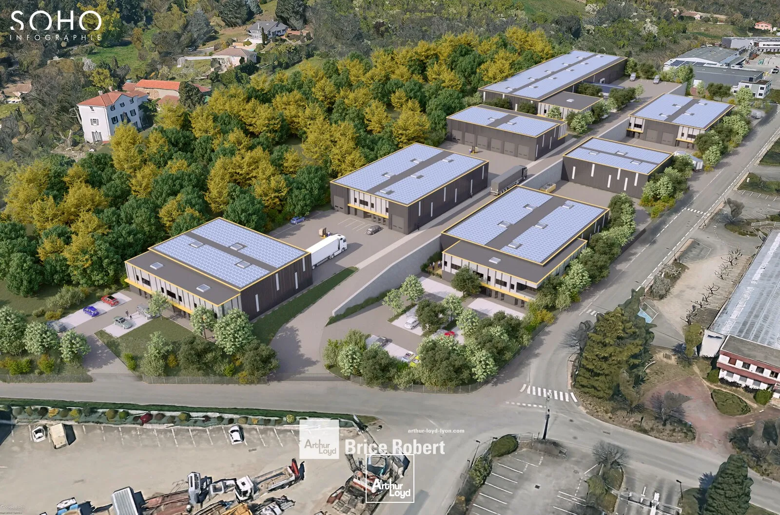 Locaux d'activité & Entrepôts - Vente - CHAPONOST - 69630 - 177.3-177.3 - 7732046