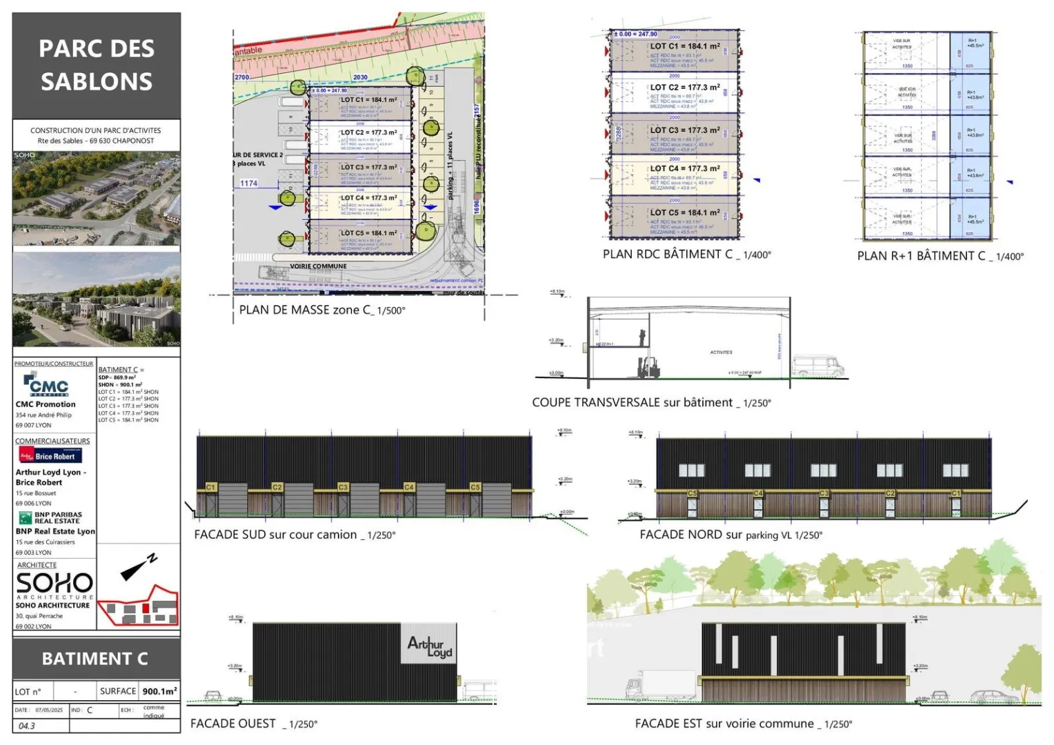 Locaux d'activité & Entrepôts - Vente - CHAPONOST - 69630 - 177.3-177.3 - 7732048