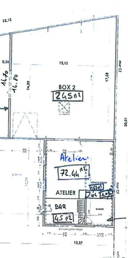 Locaux d'activité & Entrepôts - Location - HERIC - 44810 - 375-375 - 7732639