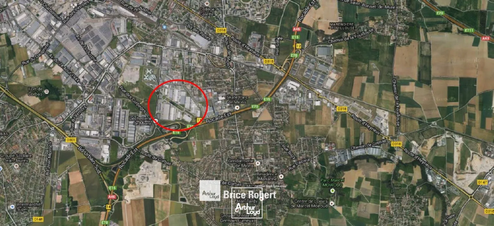 Locaux d'activité & Entrepôts - Location - MIONS - 69780 - 438-25465 - 7732850