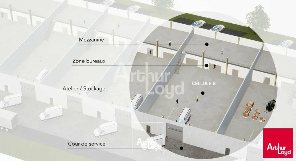 Locaux d'activité & Entrepôts - Location - DOMLOUP - 35410 - 835-835 - 7733224