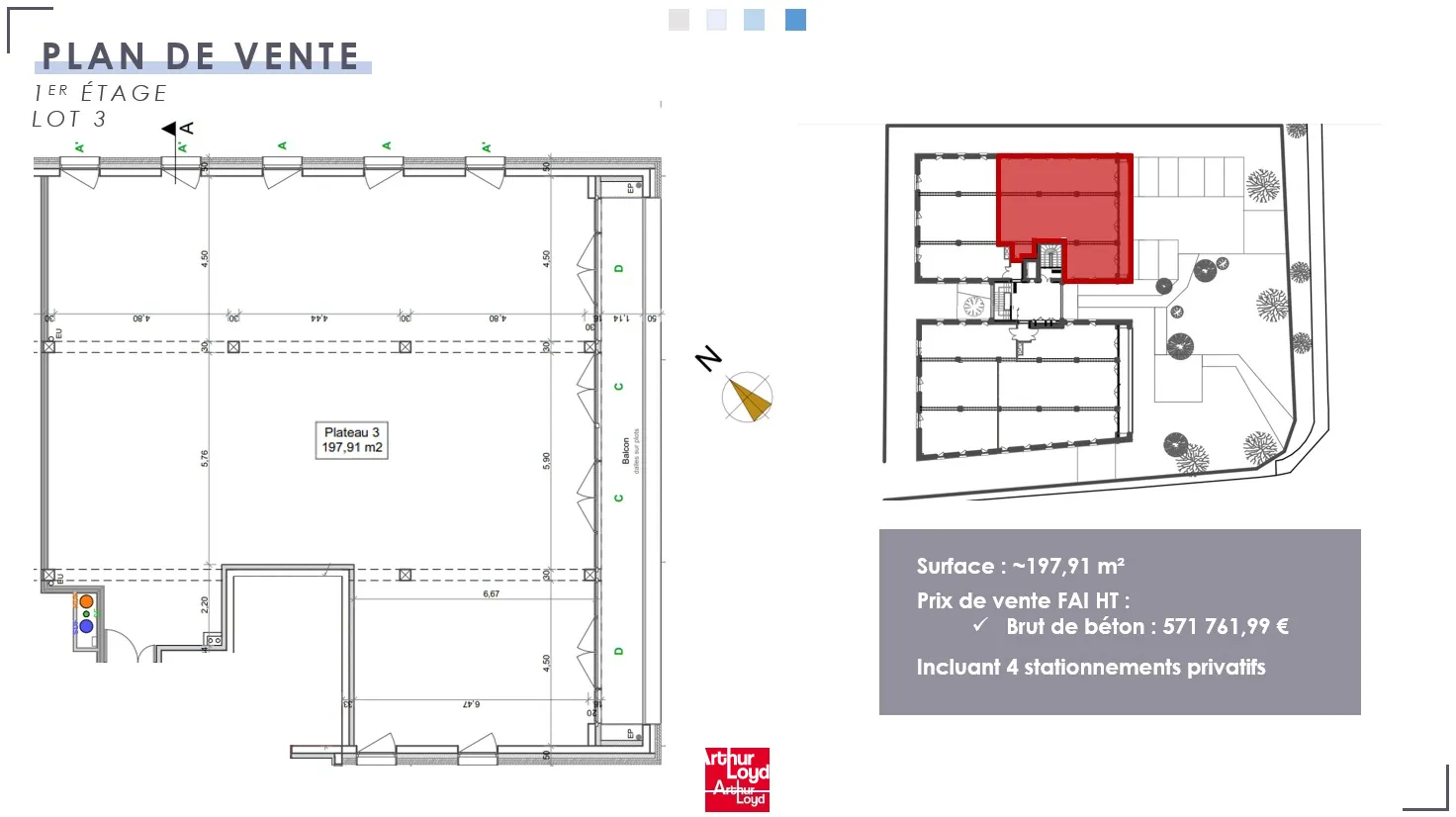 Bureaux - Vente - SAINT CONTEST - 14280 - 197.91-197.91 - 7733919