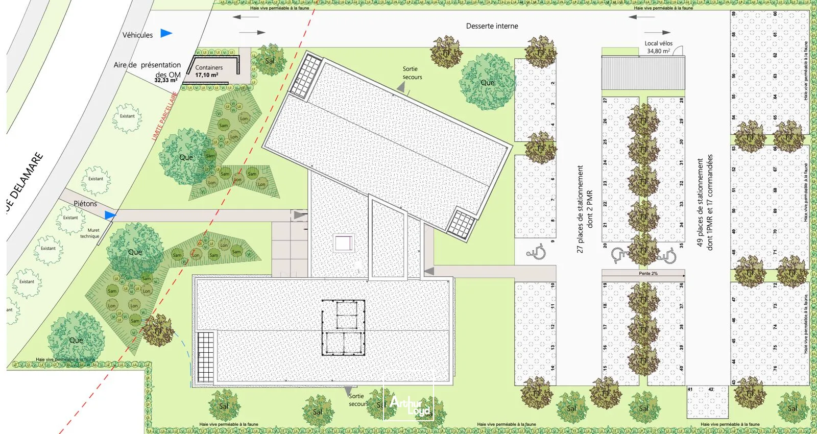Bureaux - Vente - SAINT MARTIN DU VIVIER - 76160 - 322.68-1864.18 - 7738308