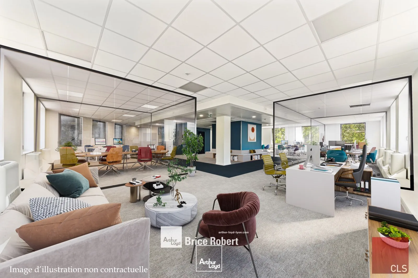 Bureaux - Location - VILLEURBANNE - 69100 - 349-349 - 7741438