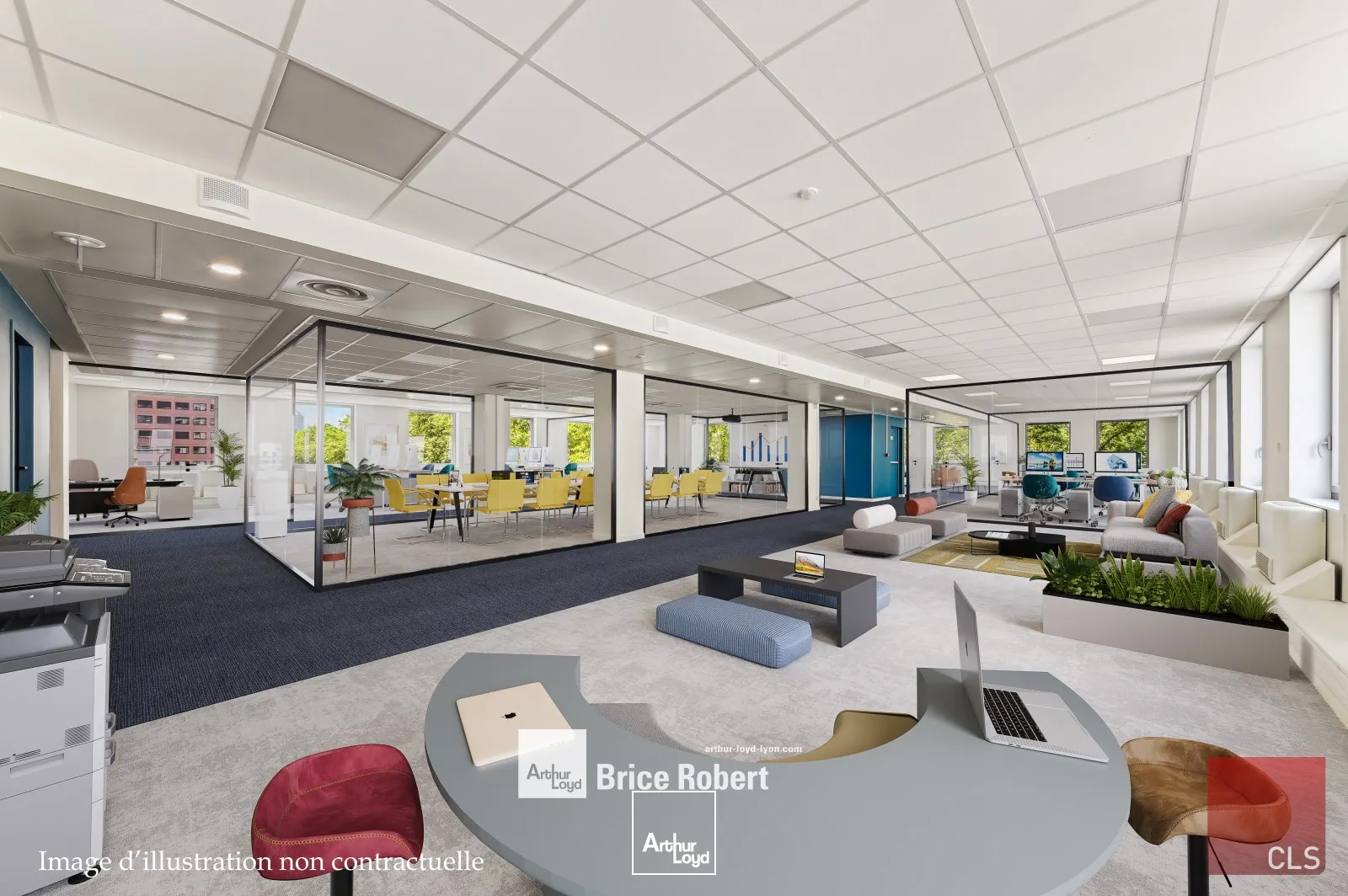 Bureaux - Location - VILLEURBANNE - 69100 - 349-349 - 7741437