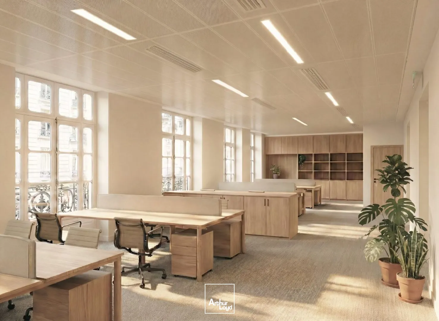 Bureaux - Location - PARIS - 75008 - 1796.3-1796.3 - 7744826