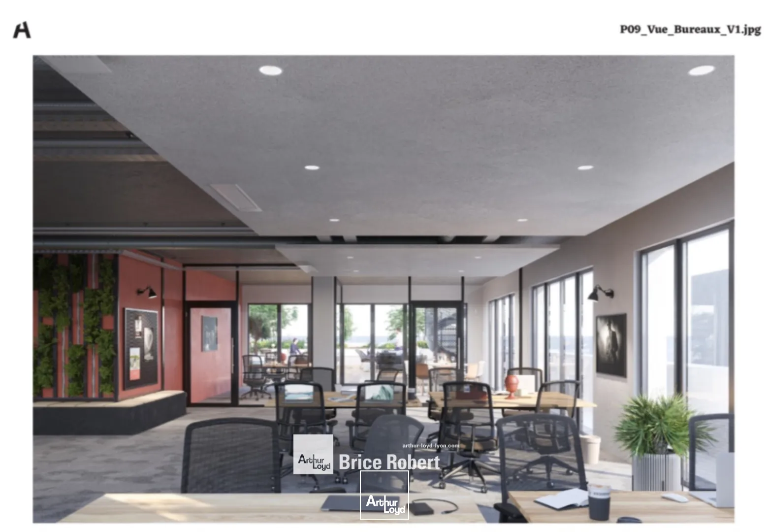 Bureaux - Location - LYON - 69009 - 174.2-174.2 - 7746829