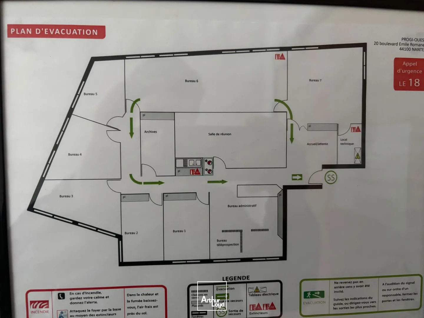 Bureaux - Location - NANTES - 44100 - 233-233 - 7754405