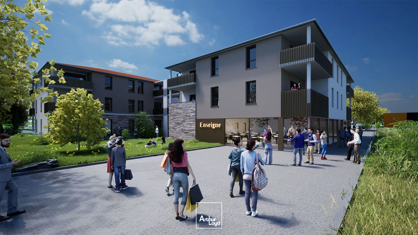Locaux commerciaux - Vente - SURY LE COMTAL - 42450 - 155.17-356.44 - 7757671