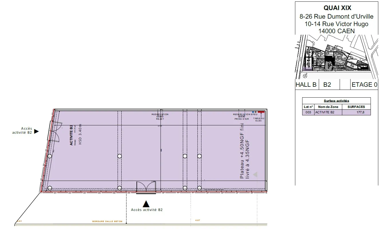 Locaux commerciaux - Location - CAEN - 14000 - 176.24-176.24 - 7757938