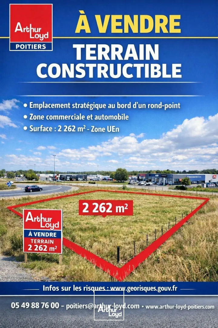 Terrains - Vente - MIGNE AUXANCES - 86440 - 2262-2262 - 7762773