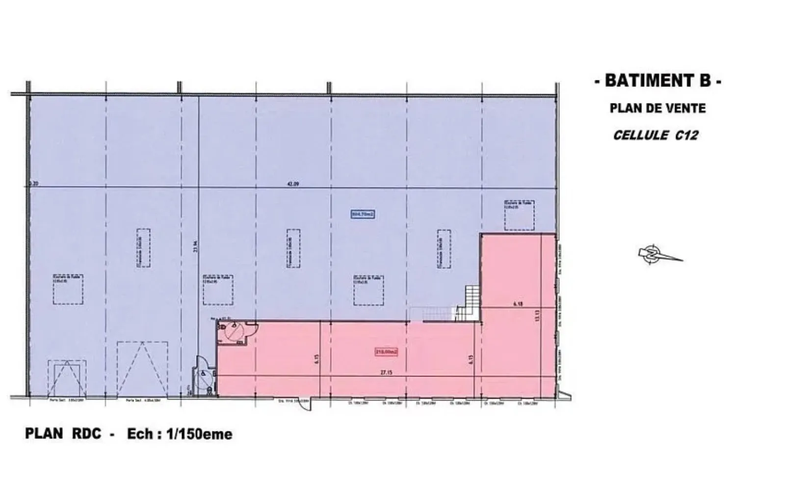Locaux d'activité & Entrepôts - Location - MERIGNAC - 33700 - 303.9-2823.8 - 7769758