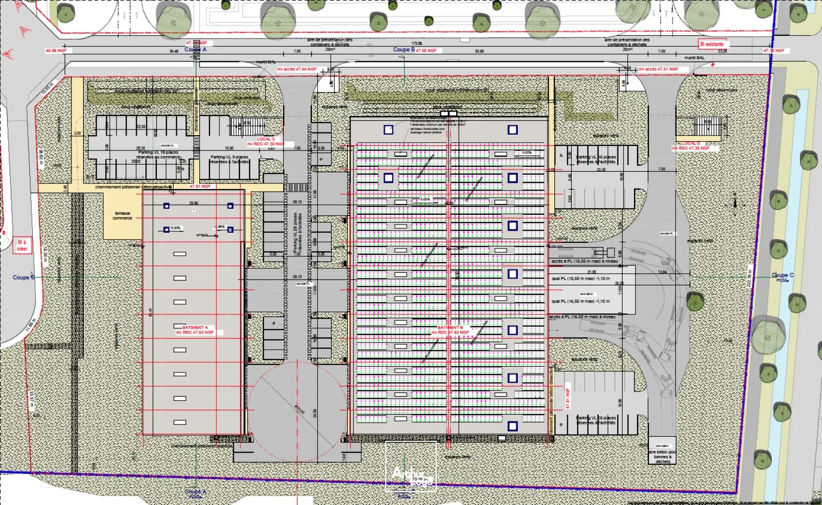 Locaux d'activité & Entrepôts - Location - MERIGNAC - 33700 - 303.9-2823.8 - 7769756
