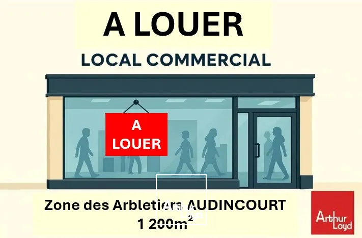 Locaux commerciaux - Location - Audincourt - 25400 - 1200-1200 - 7771191