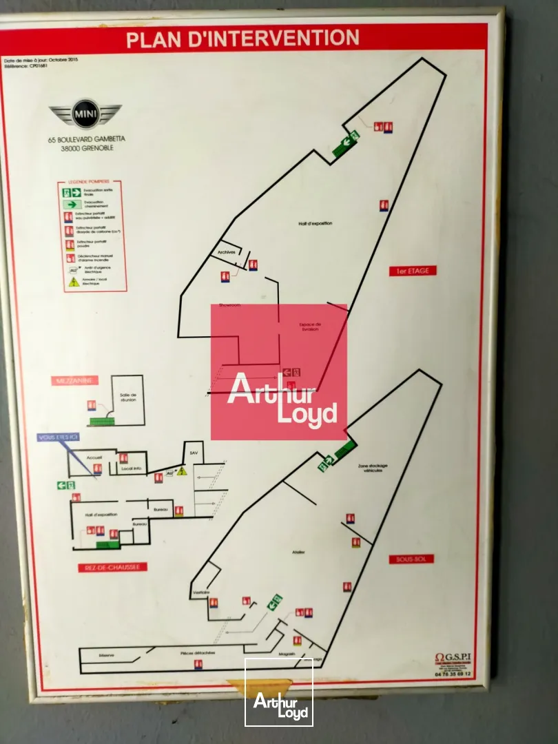 Locaux commerciaux - Location - GRENOBLE - 38000 - 1950-1950 - 7772357