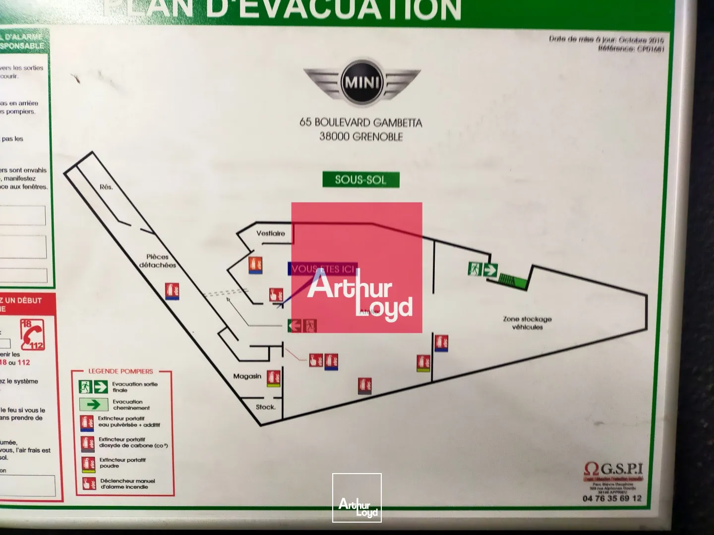 Locaux commerciaux - Location - GRENOBLE - 38000 - 1950-1950 - 7772359