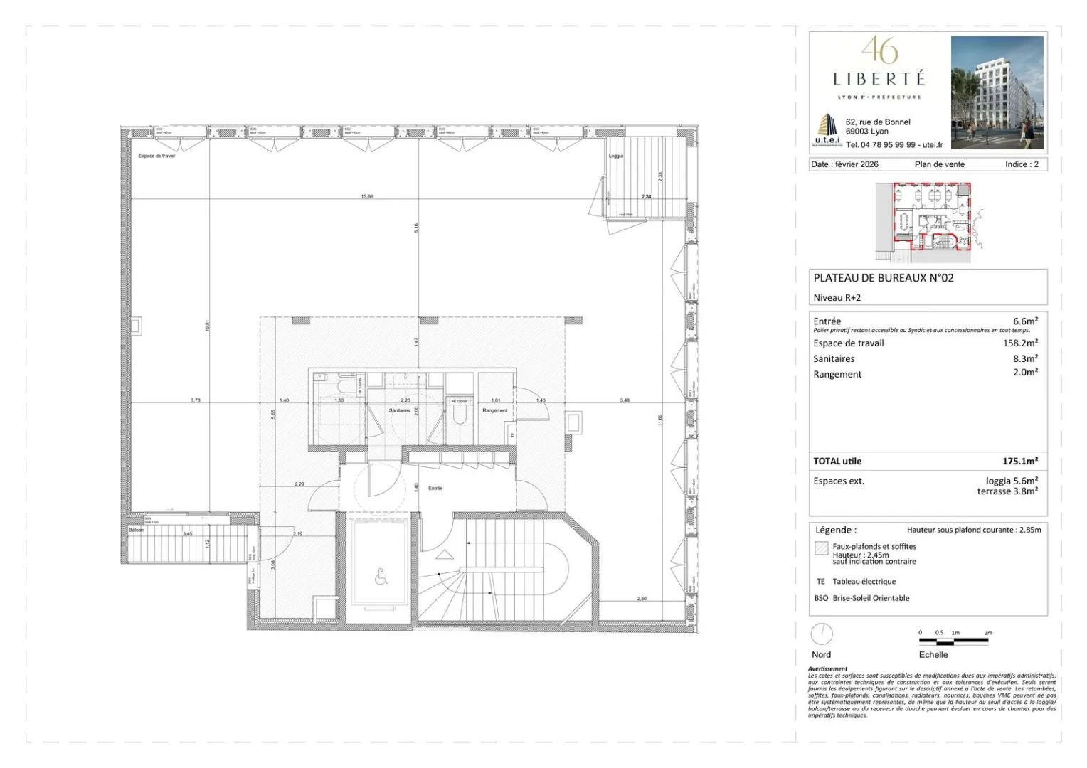 Bureaux - Location - LYON - 69003 - 181.1-181.1 - 7784909