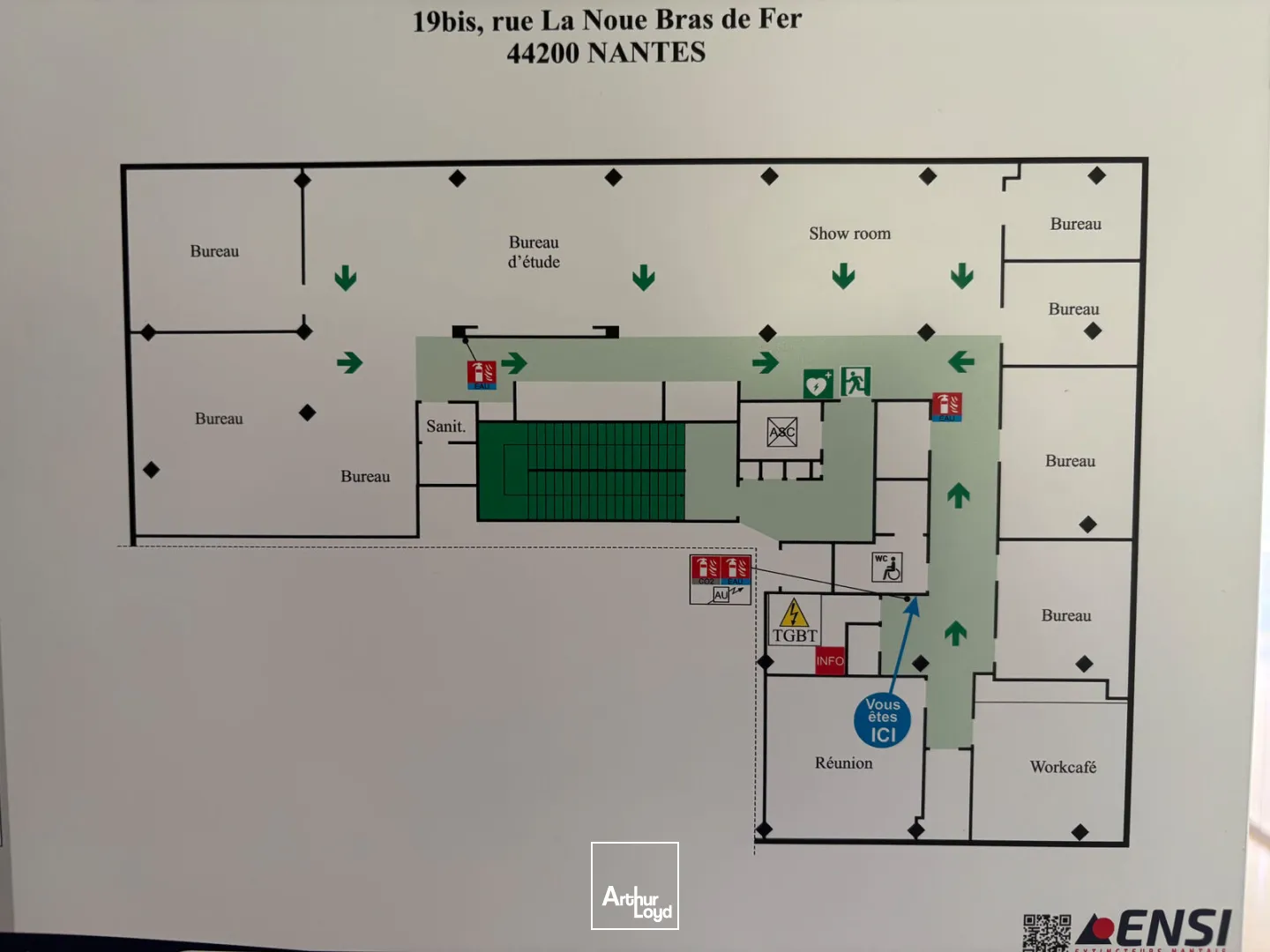 Bureaux - Location - NANTES - 44200 - 445-445 - 7797195