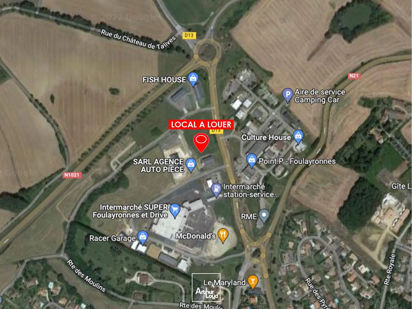 Locaux commerciaux - Location - FOULAYRONNES - 47510 - 250-250 - 7798617