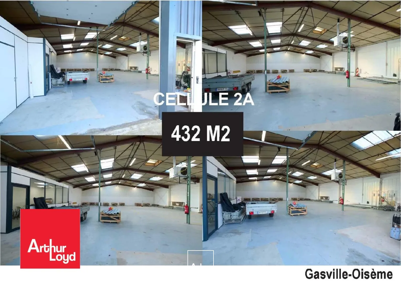 Locaux d'activité & Entrepôts - Location - GASVILLE OISÈME - 28300 - 432-432 - 7800784
