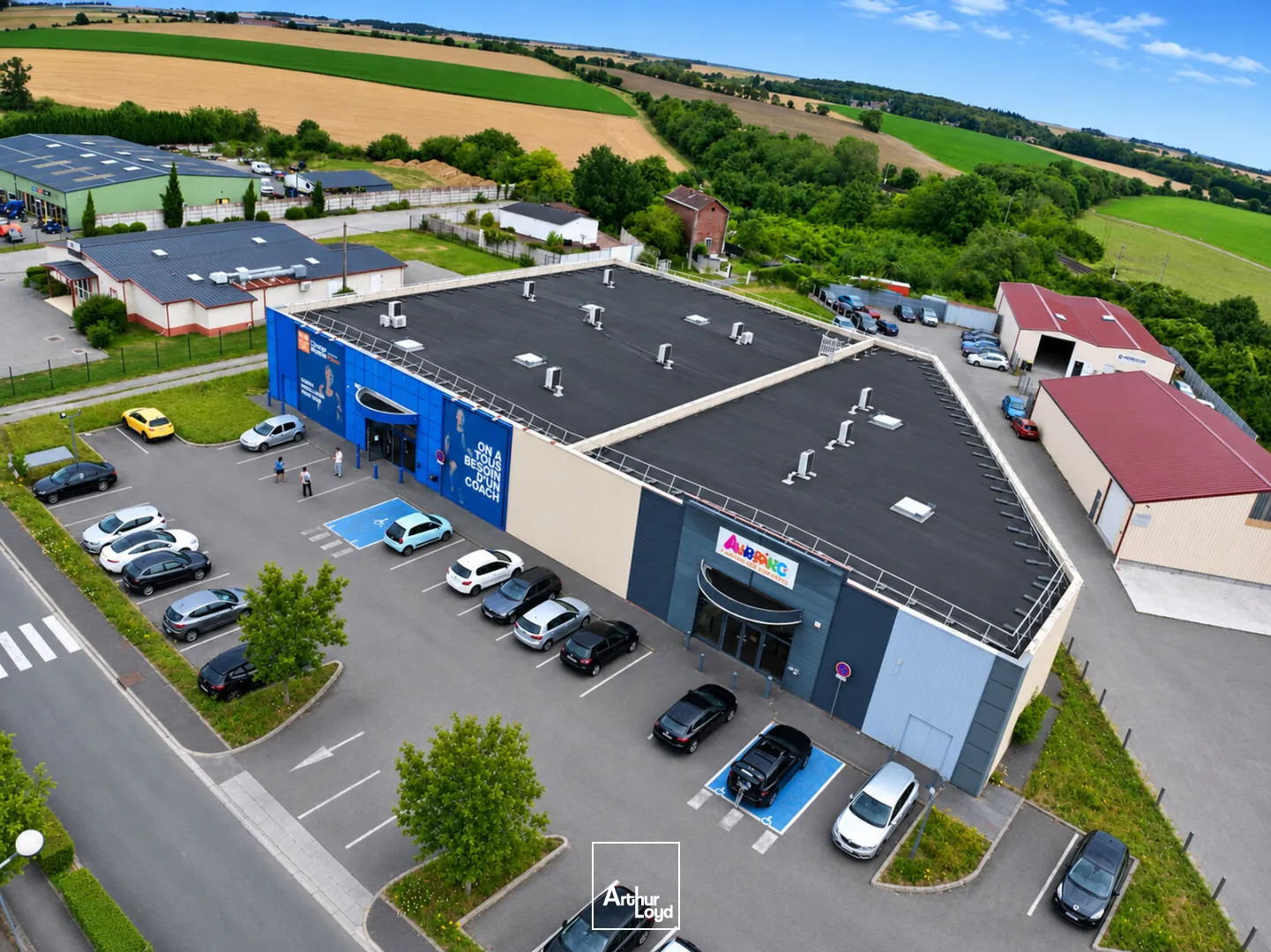Locaux d'activité & Entrepôts - Vente - SAINT JUST EN CHAUSSEE - 60130 - 600-600 - 7802619