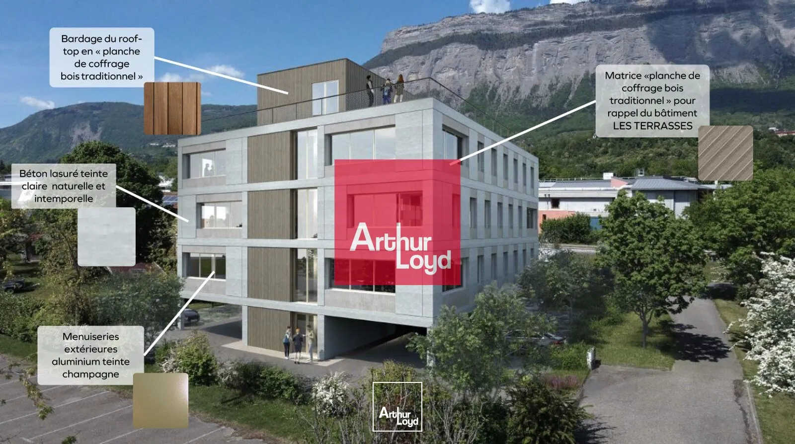 Bureaux - Location - MONTBONNOT SAINT MARTIN - 38330 - 394.5-1183.5 - 7805188