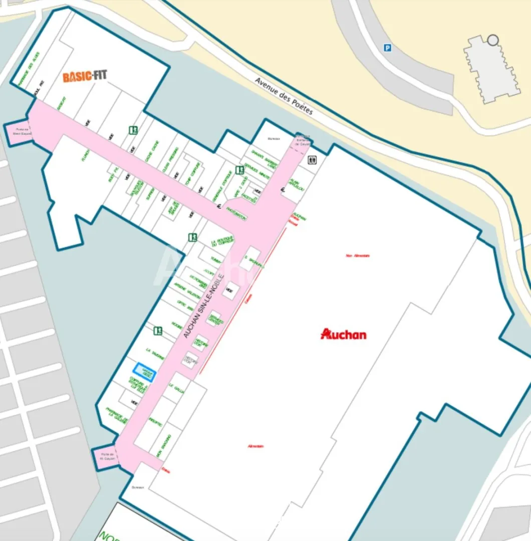 Locaux commerciaux - Location - SIN LE NOBLE - 59450 - 35.56-35.56 - 7805495