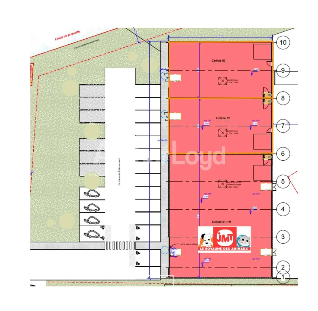 Locaux commerciaux - Location - HERLIN LE SEC - 62130 - 212-427 - 7805502